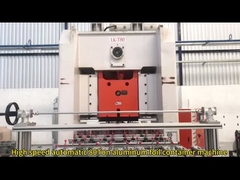 High Productivity 4 Cavities Aluminum Foil Container Production Line