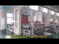 T130 ماشین در عمل: 1- از 3- تولید برای ایالات متحده نیمه / ژله های عمیق