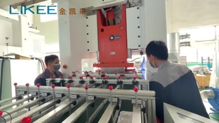 دستگاه ساخت ظروف مستطیلی فویل آلومینیومی T80