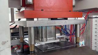 دستگاه ساخت سینی فویل آلومینیومی 80 تنی 2 محفظه کار کارخانه