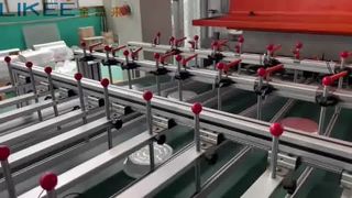 T130 ظرف فویل آلومینیومی سینی گرد خط تولید 5 حفره