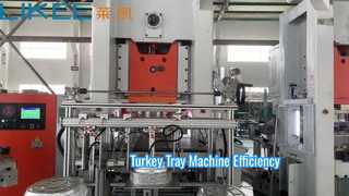 دستگاه ساخت سینی بوقلمون فویل آلومینیومی LK-T80