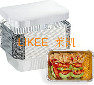 خرید ظرف غذای فویل آلومینیومی 3003 برای گرم کردن و محافظت از طعم غذا online manufacture