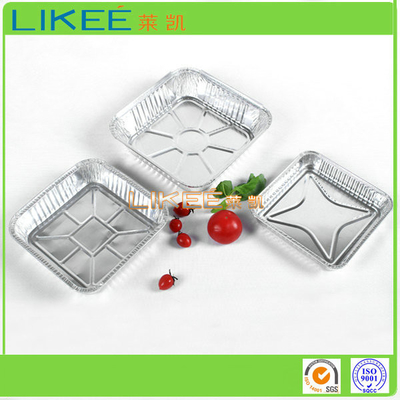 خرید 3003 3004 فولیک آلومینیوم ظرف غذا فولیک سینی های سرو محیط زیست دوست online manufacture