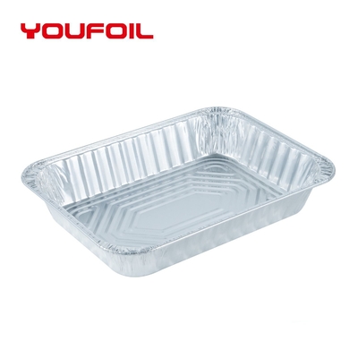 خرید ظرف فویل آلومینیومی یکبار مصرف نگهداری مواد غذایی، ایمن برای مایکروویو online manufacture