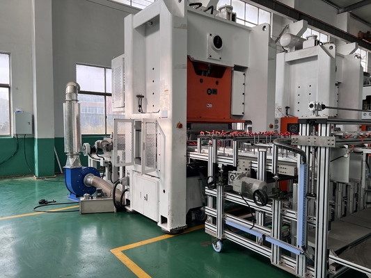 خرید اتوماتیک 26KW قدرت آلومینیوم ورق فولیک فنجان ساخت ماشین کنترل الکتریکی online manufacture