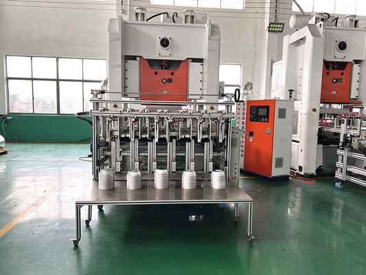 خرید یک ماشین یک کار آلومینیوم ورق پان ساخت ماشین با 0.8Mpa فشار هوا online manufacture