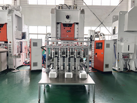 خرید دستگاه ساخت ظرف آلومینیومی سایز بزرگ با کنترل PLC و 5 حفره online manufacture