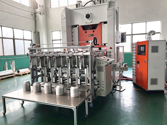 خرید دستگاه تولید ظرف فویل آلومینیومی 130 تنی 5 راه 6 حفره online manufacture