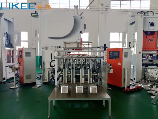 خرید دستگاه تولید بشقاب فویل آلومینیومی PLC میتسوبیشی تمام اتوماتیک با بهره وری بالا online manufacture