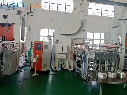 خرید دستگاه ساخت ظرف فویل آلومینیومی 18.5 کیلووات با درجه غذایی و دقت بالا online manufacture