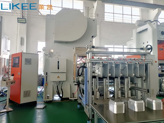 خرید سیمنس موتور 12000 پی سی/ساعت خط تولید کانتینر ورق آلومینیوم LK-T63 online manufacture