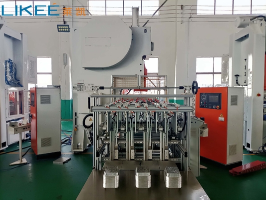 خرید دستگاه ساخت ظرف فویل آلومینیومی برجسته قابل تنظیم با کنترل PLC میتسوبیشی online manufacture