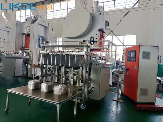 خرید دستگاه تولید ظرف آلومینیومی فویلی ایزو کاملاً اتوماتیک 5 حفره online manufacture