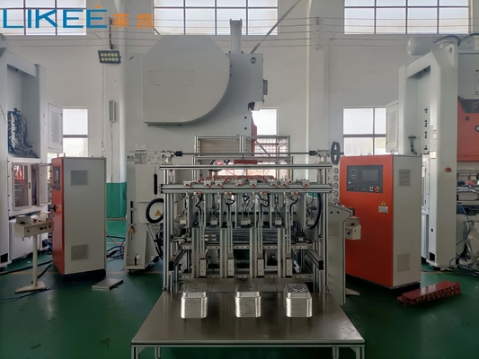خرید تولید بالا 3 راه کاملا اتوماتیک آلومینیوم ورق ظرف سازی ماشین online manufacture