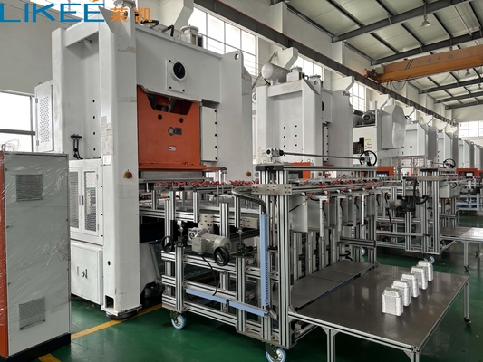 خرید دستگاه تولید ظرف غذای فویلی آلومینیومی تمام اتوماتیک با عملکرد سریع و آسان online manufacture