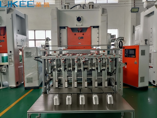 خرید دستگاه تولید ظرف غذای فویلی آلومینیومی 5 حفره ای تمام اتوماتیک online manufacture