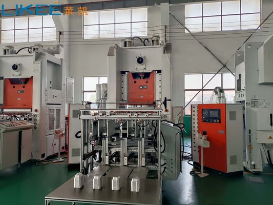 خرید H Frame آلومینیوم ورق جعبه ظرف سازی ماشین با Mitsubishi PLC online manufacture