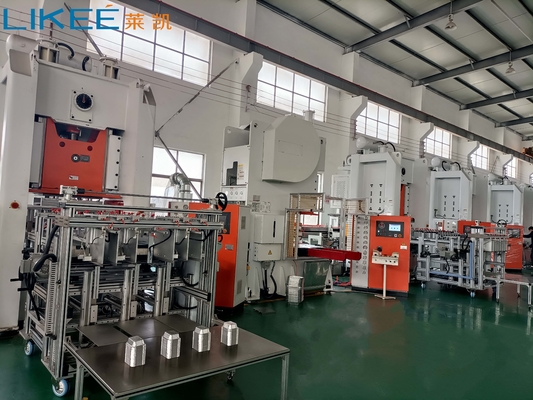 خرید 4 حفره سرعت کار سریع آلومینیوم ورق ظرفی ماشین برای ضربه زدن فلز online manufacture