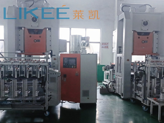 خرید دستگاه تولید ظرف فویل آلومینیومی LK-T80، فریم H، برق اشنایدر online manufacture