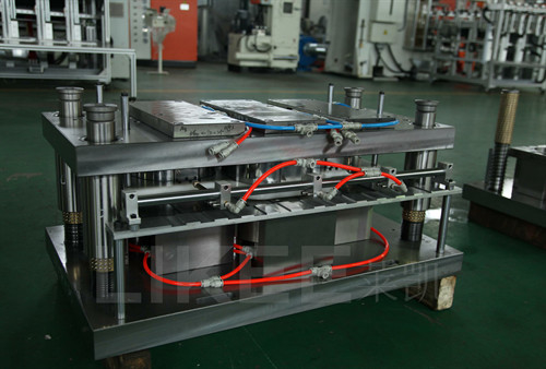 خرید طراحی سفارشی فولیک آلومینیوم ظرف قالب پرچ برای ساخت ظرف غذا online manufacture