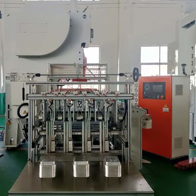 کیفیت  Customized Silver Foil Container Machine With 1100*900MM Working Plate کارخانه