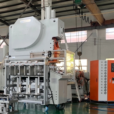 خرید دستگاه تولید بشقاب یکبار مصرف آلومینیومی تمام اتوماتیک با PLC میتسوبیشی online manufacture