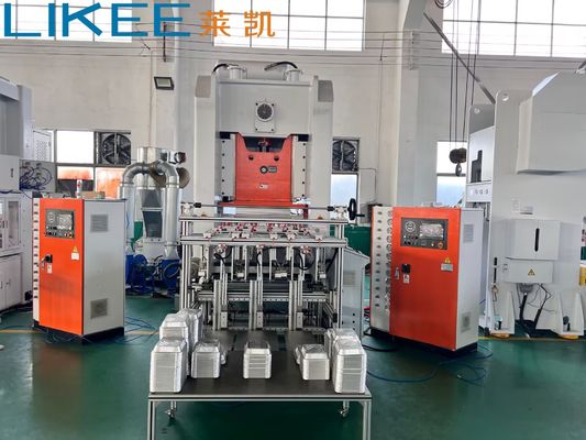 خرید دستگاه ظرف آلومینیومی T80 قابل بازیافت دیواره صاف مستطیلی یکبار مصرف برای پخت غذا online manufacture