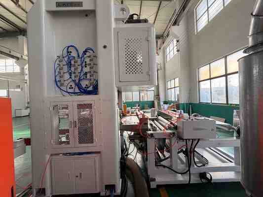 خرید ماشین ساخت ظرف ورق آلومینیوم درجه غذایی مستطیل اندازه کامل تابه کباب online manufacture