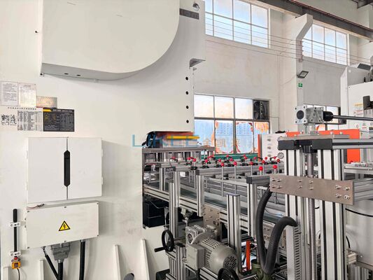 خرید دستگاه ظروف فویل آلومینیومی 63 تن با حک کردن آرم سفارشی و تغییر سریع قالب برای قالب های سفارشی تولید آنلاین