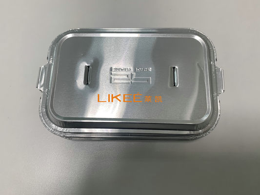 خرید پوشش ظرفی از ورق آلومینیوم نقره ای 1LB برای بسته بندی یکبار مصرف online manufacture