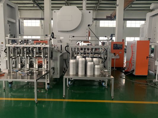 خرید LK-T63 Aluminum Foil Container Making Machine for Thin Foil (0.03-0.08mm) Production online manufacture