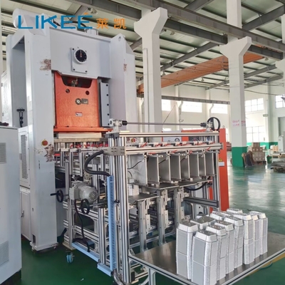 نوع ثابت 26KW آلومینیوم ظرف مواد غذایی ساخت ماشین 240mm ضربه