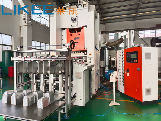 دستگاه اتوماتیک ساخت ظرف غذای آلومینیومی H فریم ISO 26KW