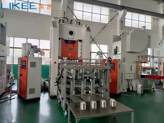 12000pcs/h سرعت Mitsubishi PLC 4 راه های سفید ظاهر آلومینیوم ورق سینی ماشین ساخت