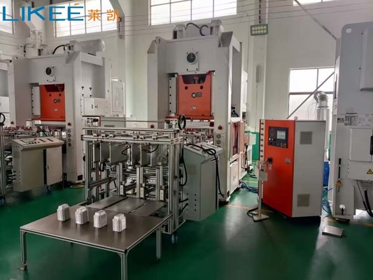 خط تولید ظرف ورق آلومینیوم با بهره وری بالا 14500 کیلوگرم با کنترل PLC Mitsubishi