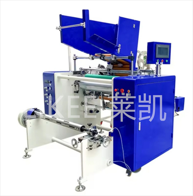 سیمنز کنترل شده توسط PLC 6 شفت تغییر اتوماتیک آلومینیوم ورق برش رول چرخاندن ماشین