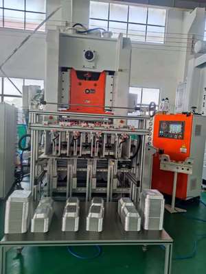 دستگاه پانچ کانتینر ایمن غذایی LK-T80 با صدای کم و مناسب کارگاه