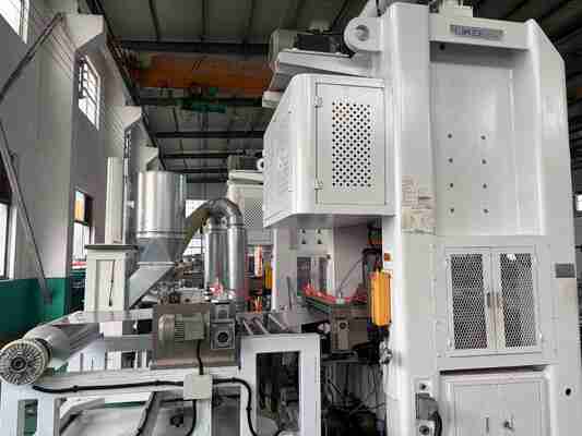 LK-T80 سنگین وظیفه 450ml ورق آلومینیوم ظرف مواد غذایی عایق گرد ماشین ساخت شکل