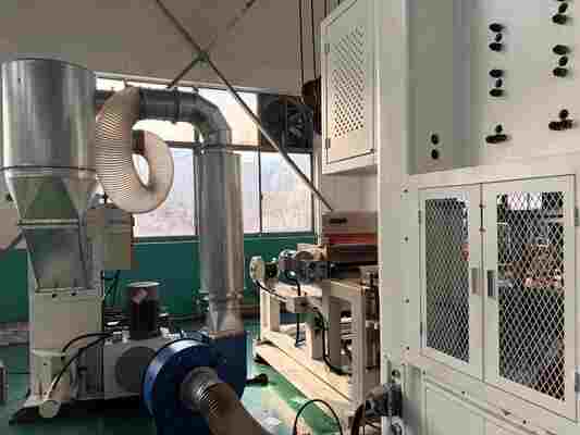 LK-T80 ماشین ساخت ورق آلومینیوم ظرفی با سیستم کنترل PLC میتسوبیشی چند زبان